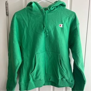 Champion reverse weave sweatsuit set in green